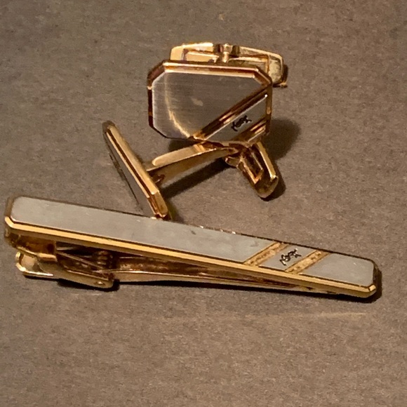 Yves Saint Laurent Other - Authentic Yves Saint Laurent Tie Clip/Cufflink Set